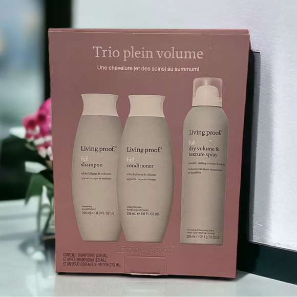 Living Proof Full Volume Shampoo Conditioner Dry Volume & Texture Spray Set NEW - Picture 3 of 8
